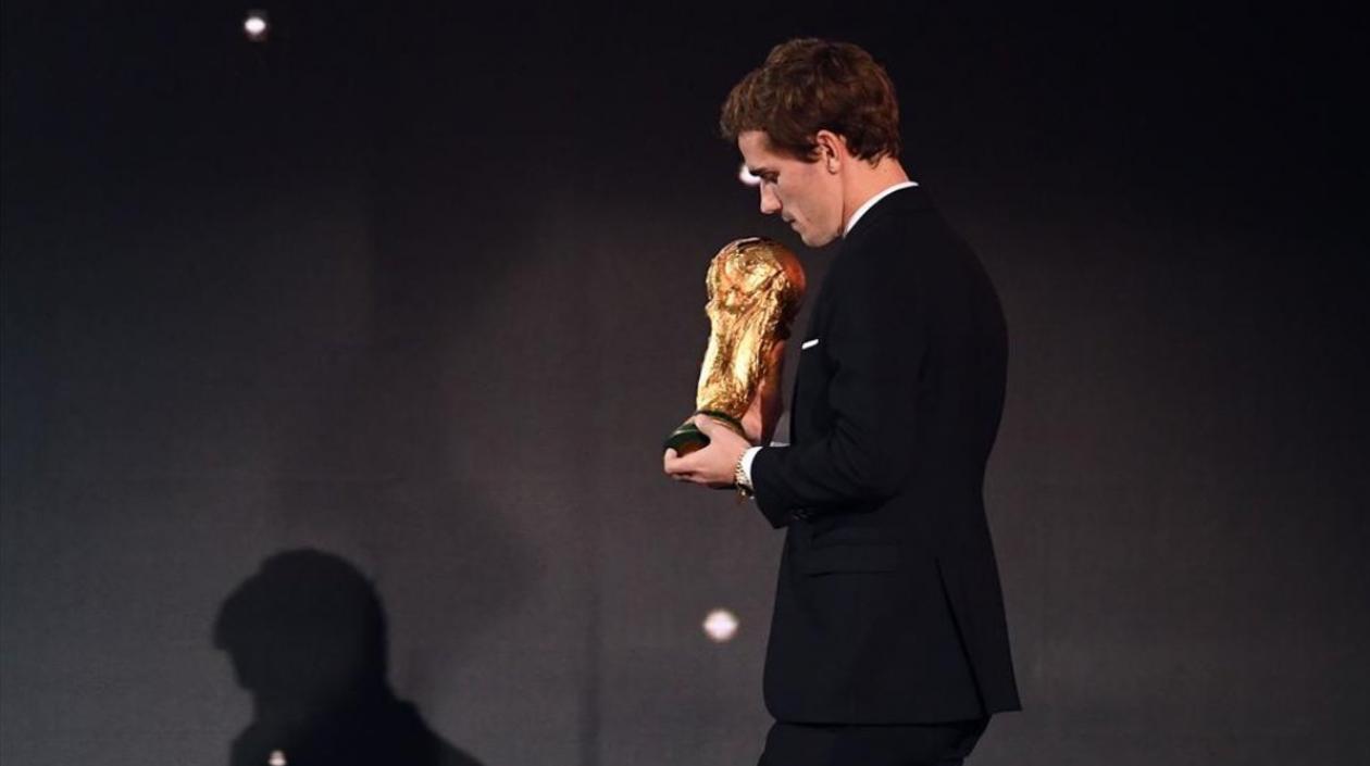 El delantero francés del Atlético de Madrid, Antoine Griezmann.