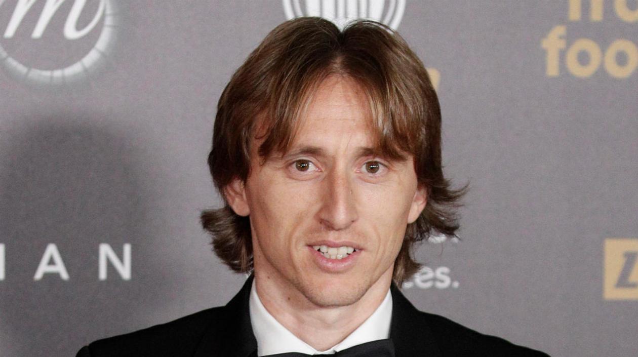 Luka Modric, jugador del Real Madrid. 