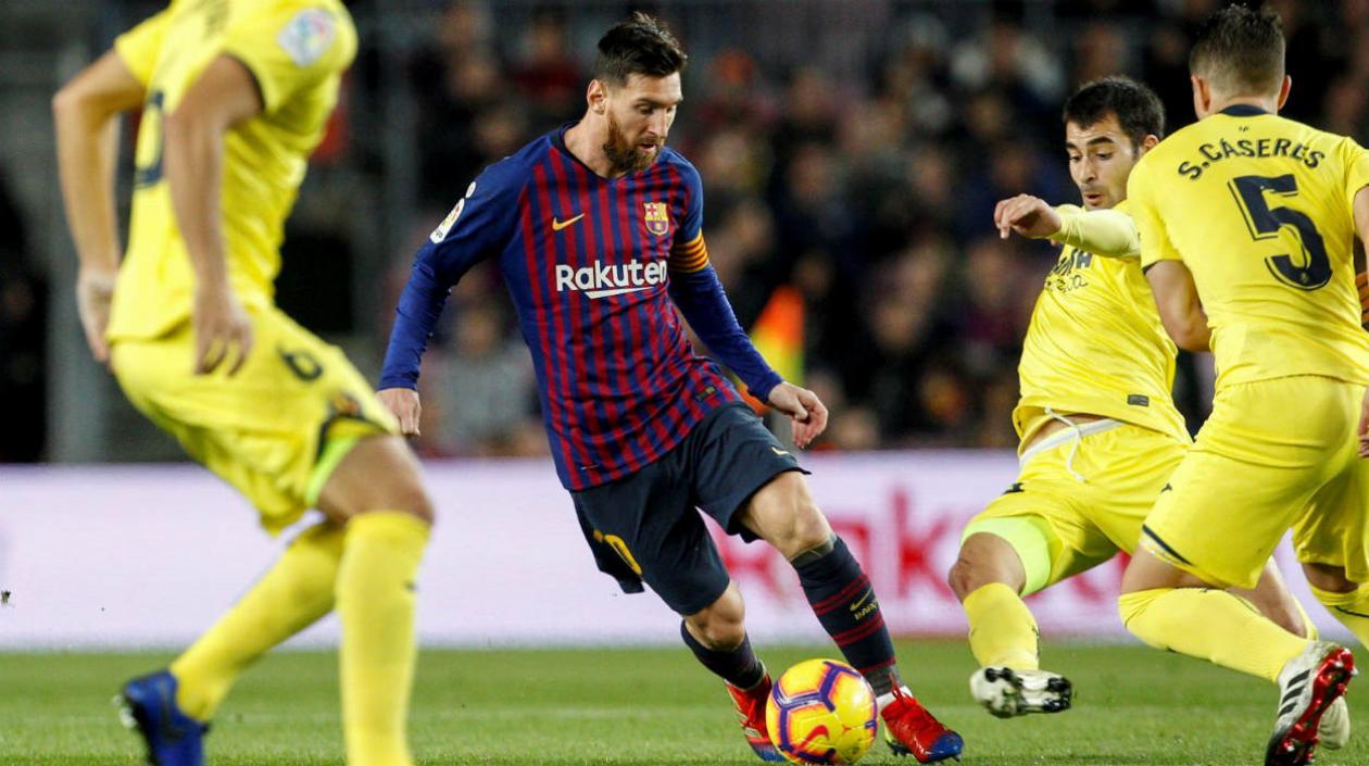 Lionel Messi, delantero argentino. 