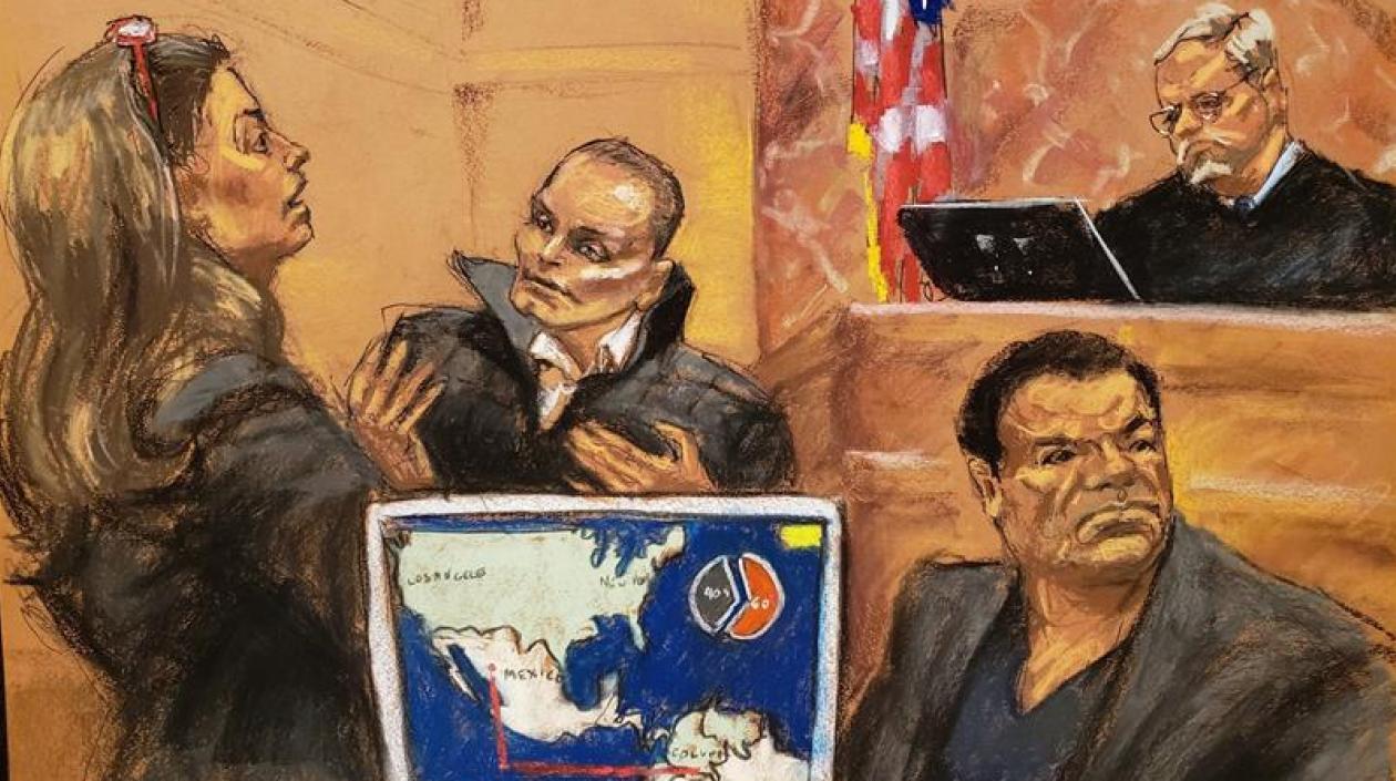 Juan Carlos Ramírez, alias 'Chupeta', y Joaquín 'El Chapo' Guzmán.