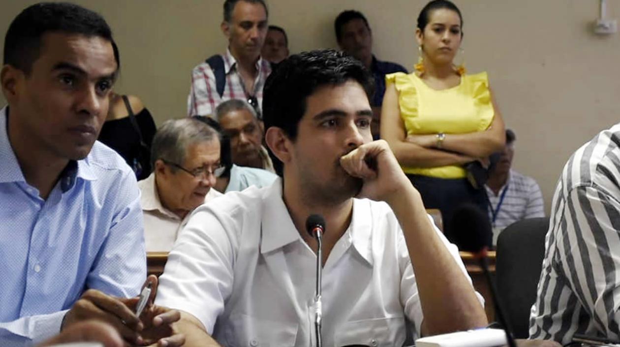 Efrain Maldonado Palma en la audiencia de formulación de imputación