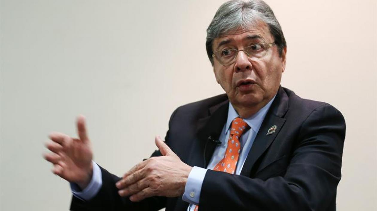 El Canciller, Carlos Holmes Trujillo.