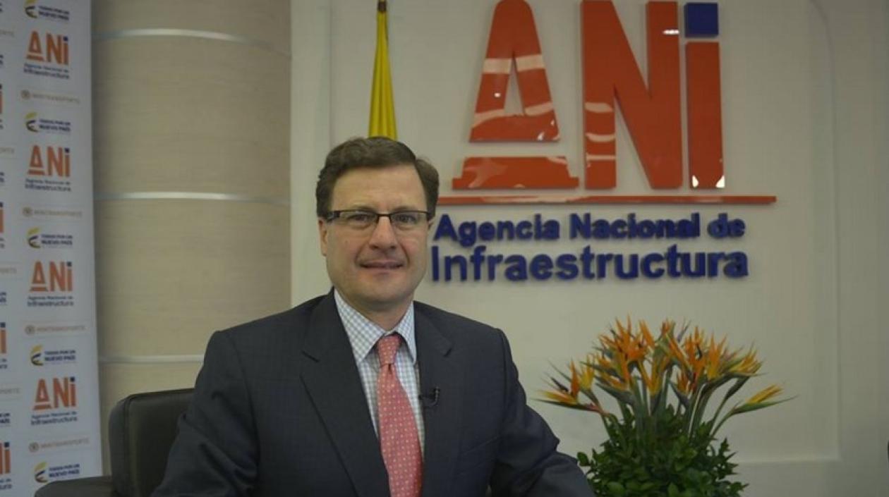 El expresidente de la ANI, Luis Fernando Andrade.