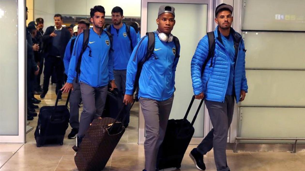 Los colombianos Wilmar Barrios y Edwin Cardona.