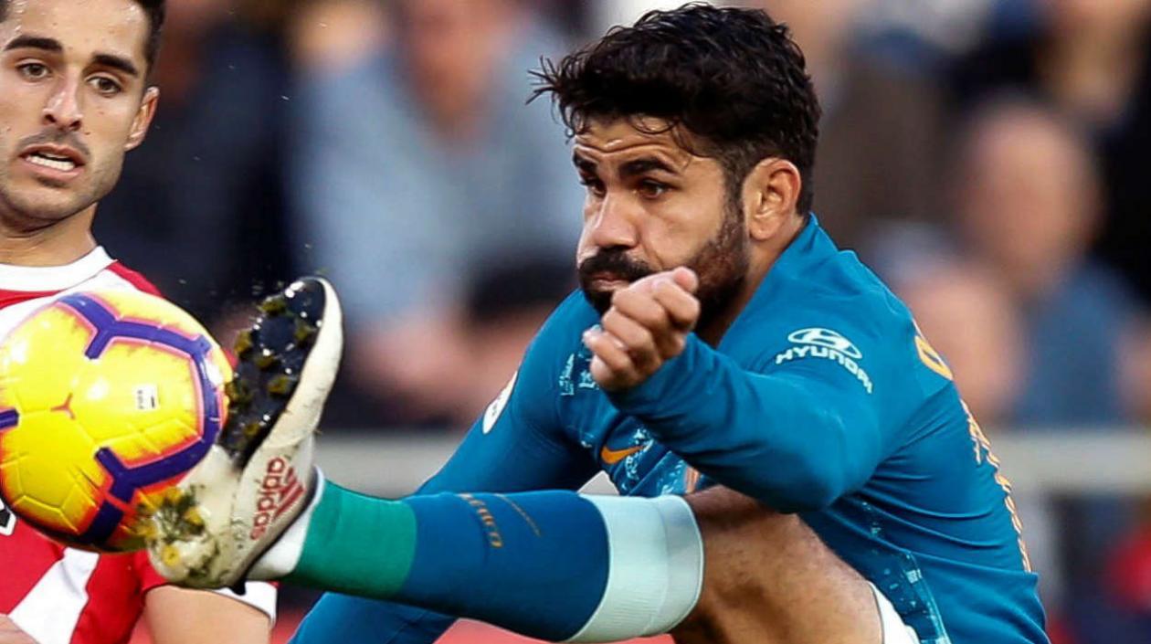 Diego Costa, delantero brasileño. 