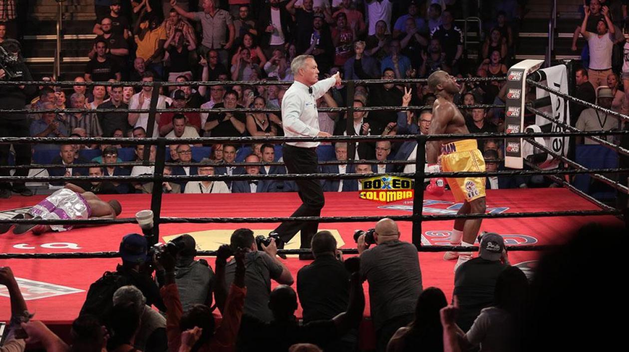 Adonis Stevenson, boxeador. 