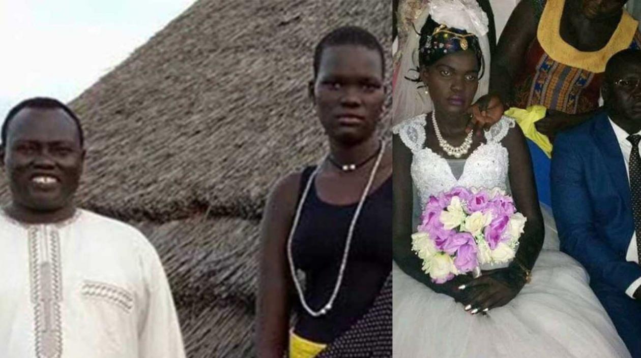 Imagen del hombre que en Sudán subastó a la menor.