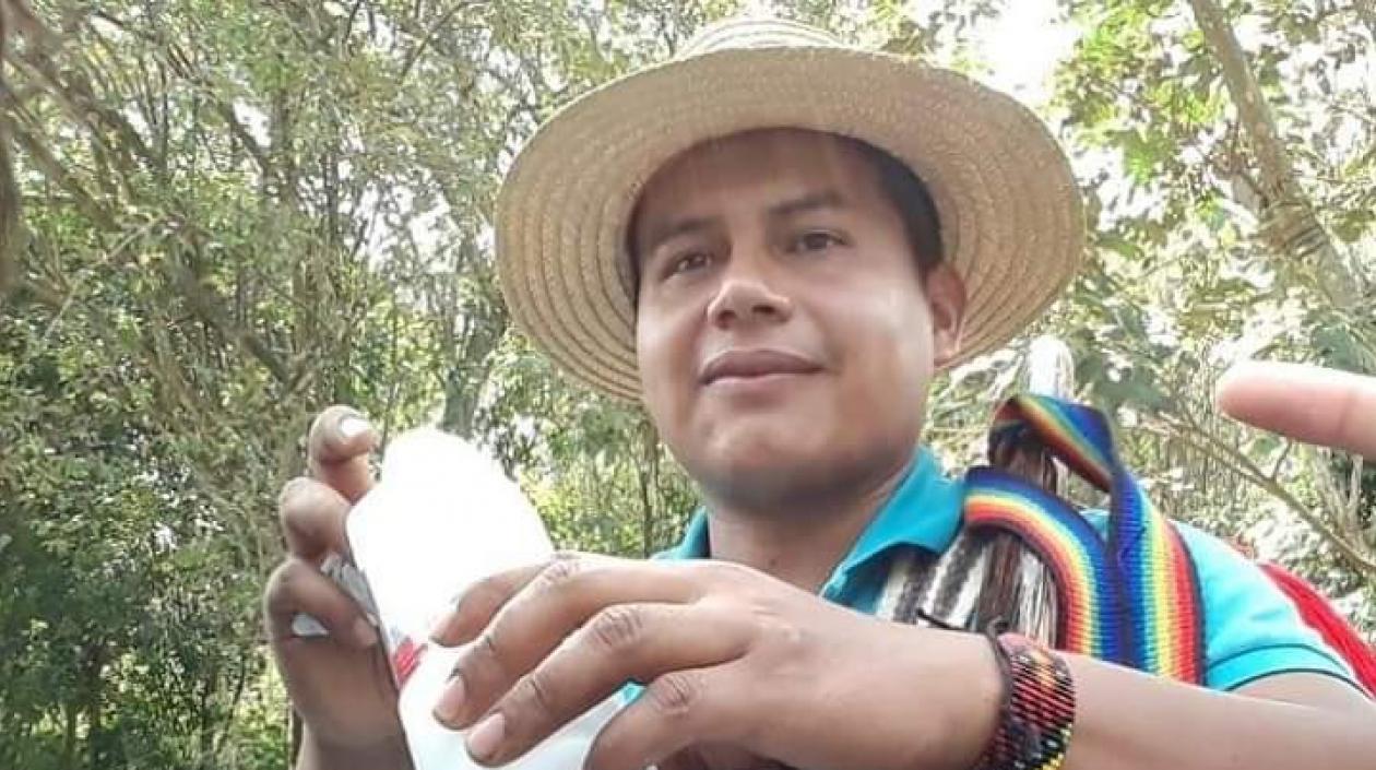  Edwin Dagua Ipia, líder indígena asesinado.