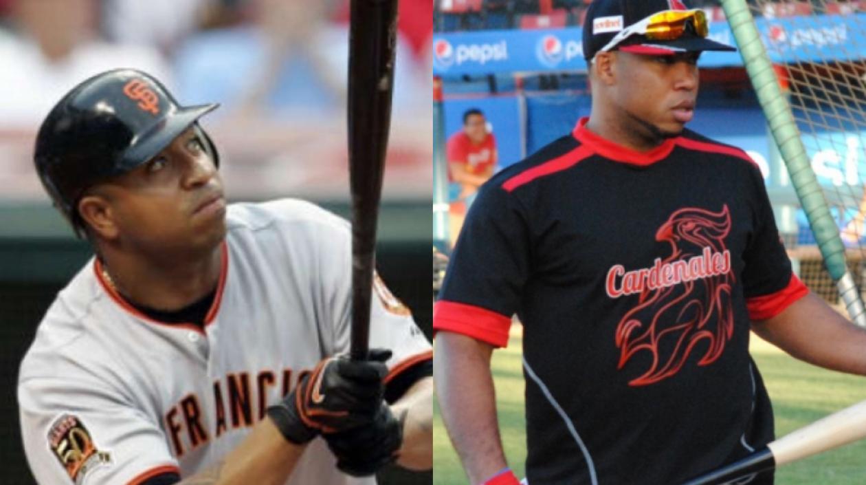 Luis Castillo y José Valbuena, beisbolistas fallecidos.