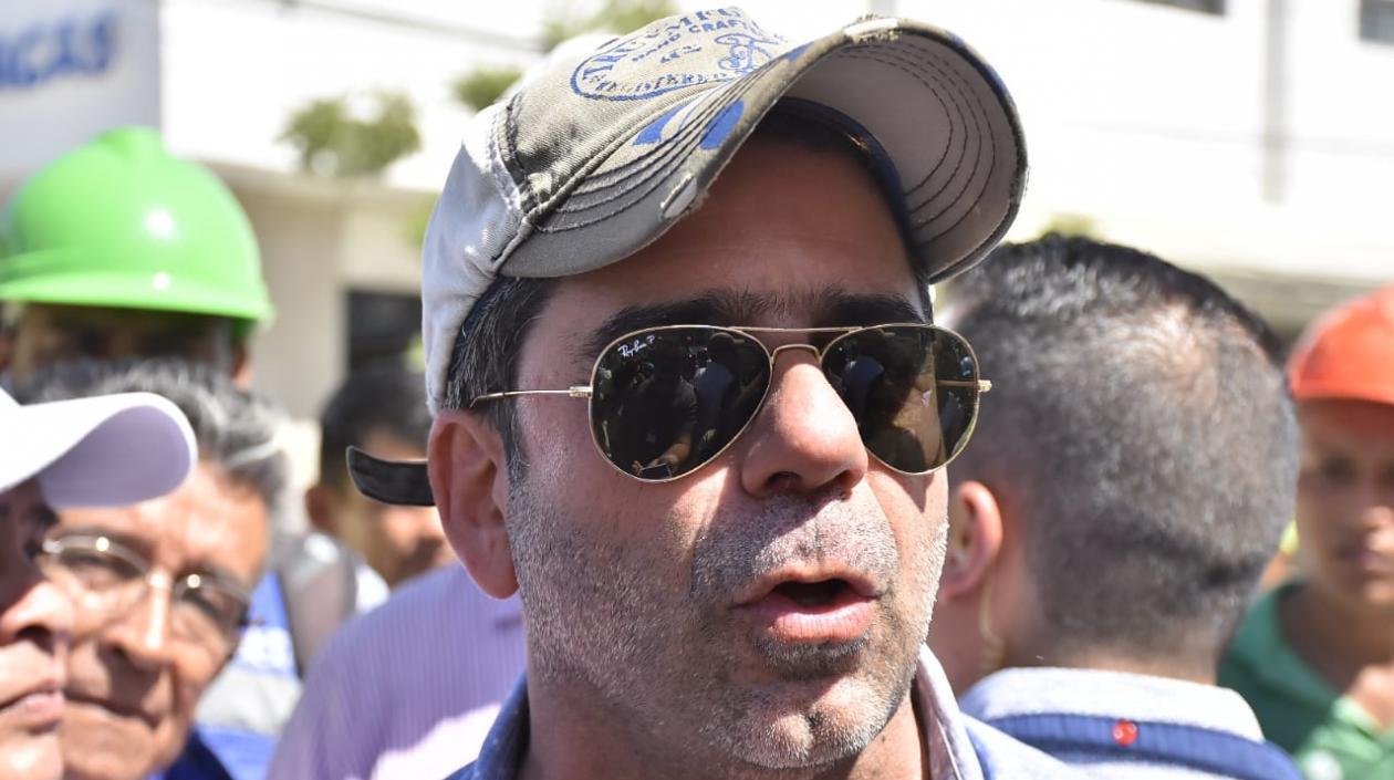 El Alcalde Alejandro Char.