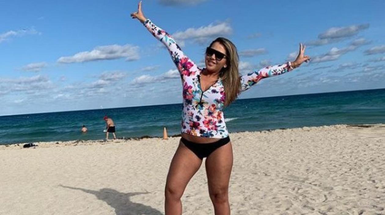 Dayana Jaimes, viuda de Martín Elías.