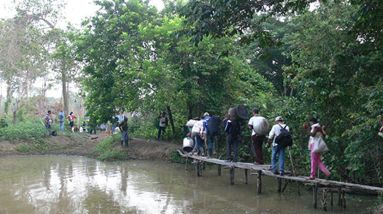 Aspecto de la hacienda 'Las Pavas'.