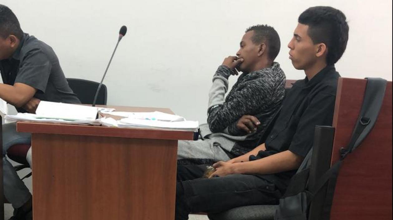 Carlos Jesús Llanos Tadir, alias 'Soto', y Mervis José Pérez Vanegas.