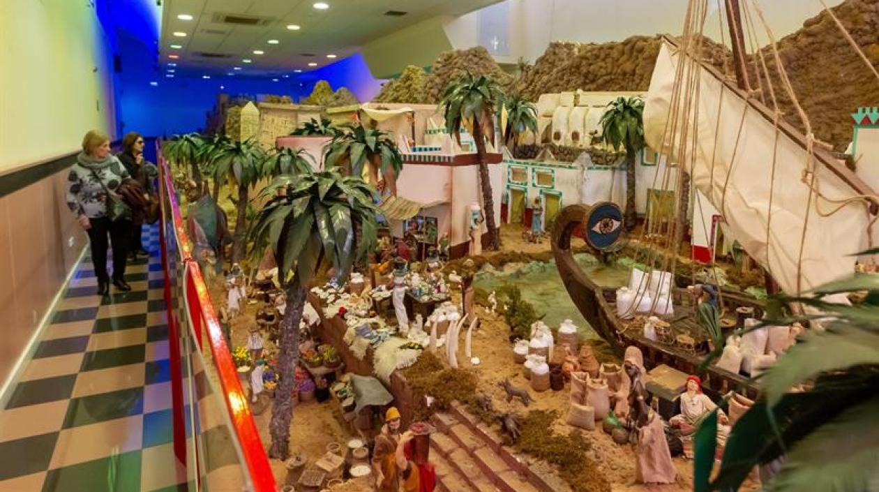 Pesebre español de 20.000 piezas