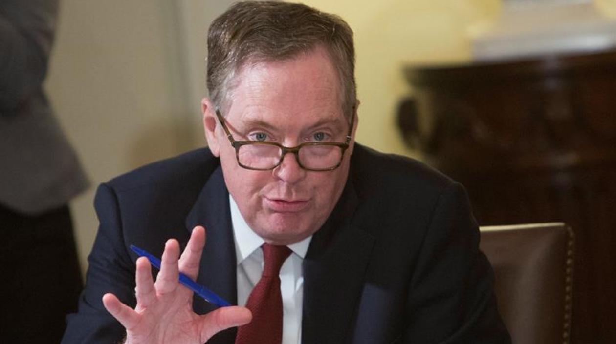 El jefe negociador comercial de EE.UU., Robert Lighthizer