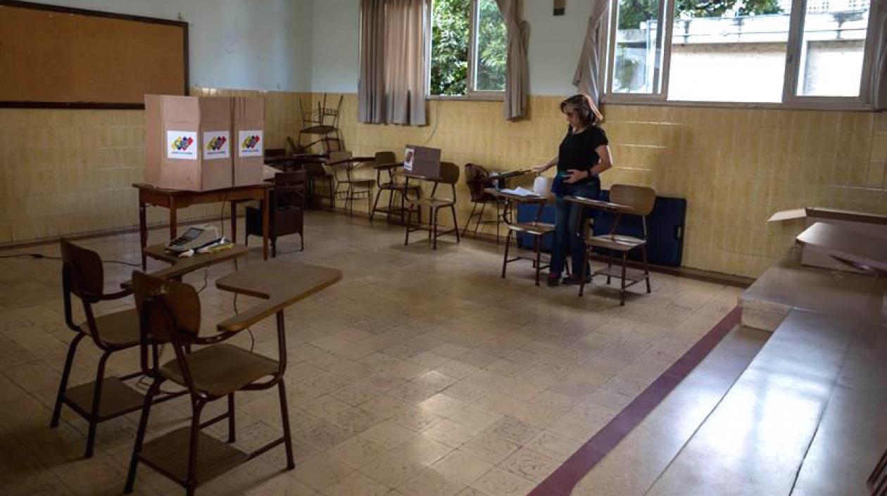 Puestos de votación vacíos caracterizaron la jornada.