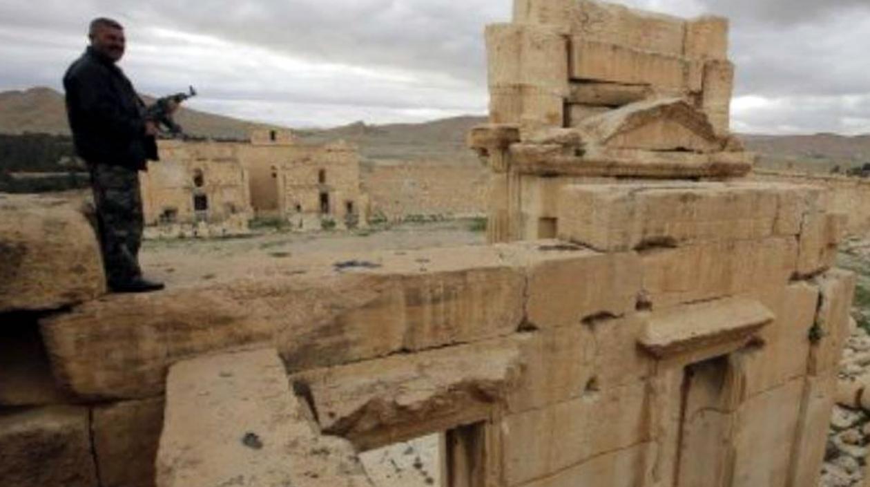 Los  yihadistas están arrinconados en una zona desértica en el este de Siria.