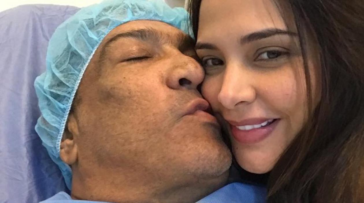 Beto Zabaleta y su esposa María Fernanda Villamil.