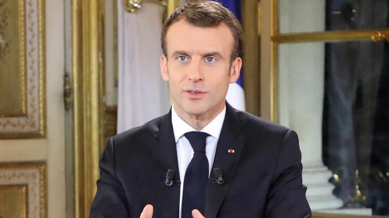 Emmanuel Macron, presidente de Francia.