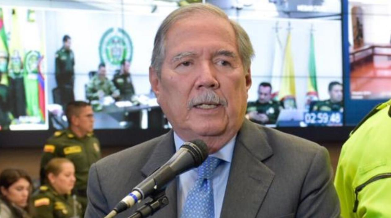 Guillermo Botero, ministro de Defensa.