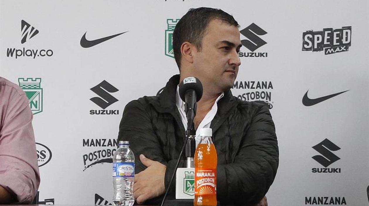 Juan David Pérez, presidente de Atlético Nacional.