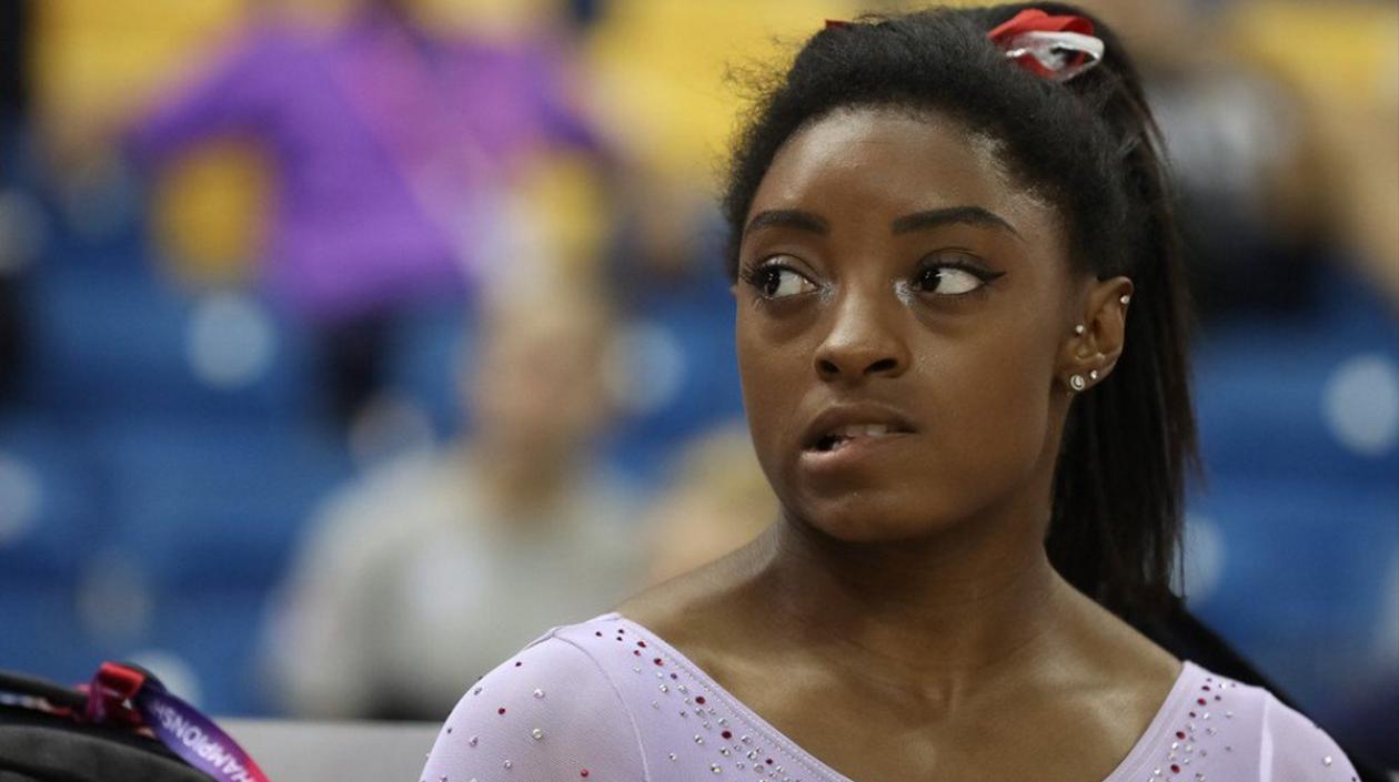 La multicampeona olímpica Simome Biles.