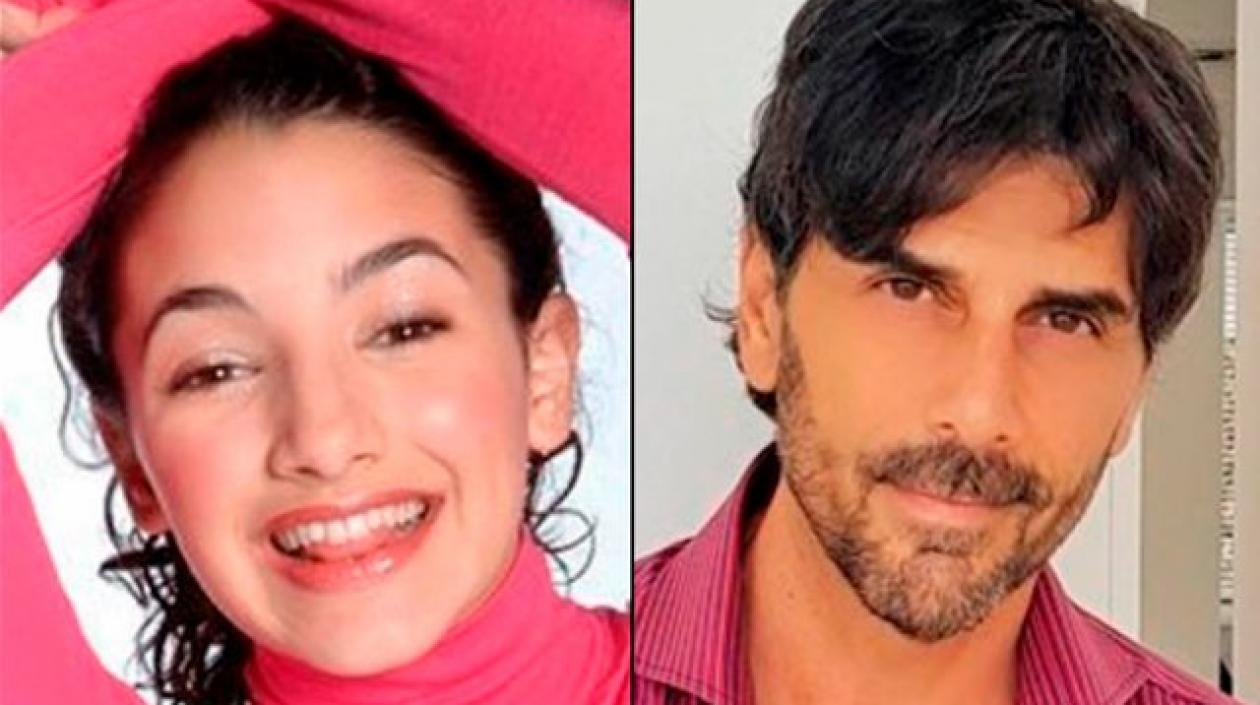 Thelma Fardín en su papel de Josefina en la serie y el actor acusado Juan Darthés.