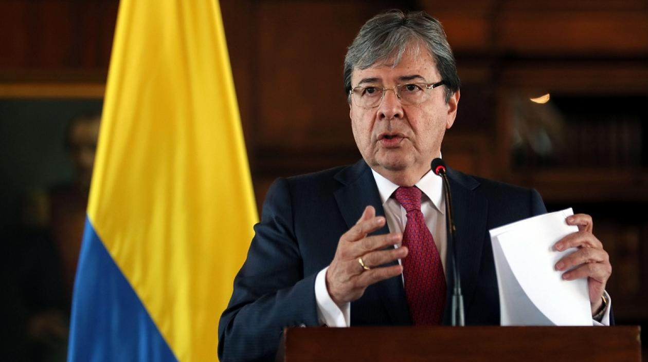 Carlos Holmes Trujillo García, canciller colombiano.