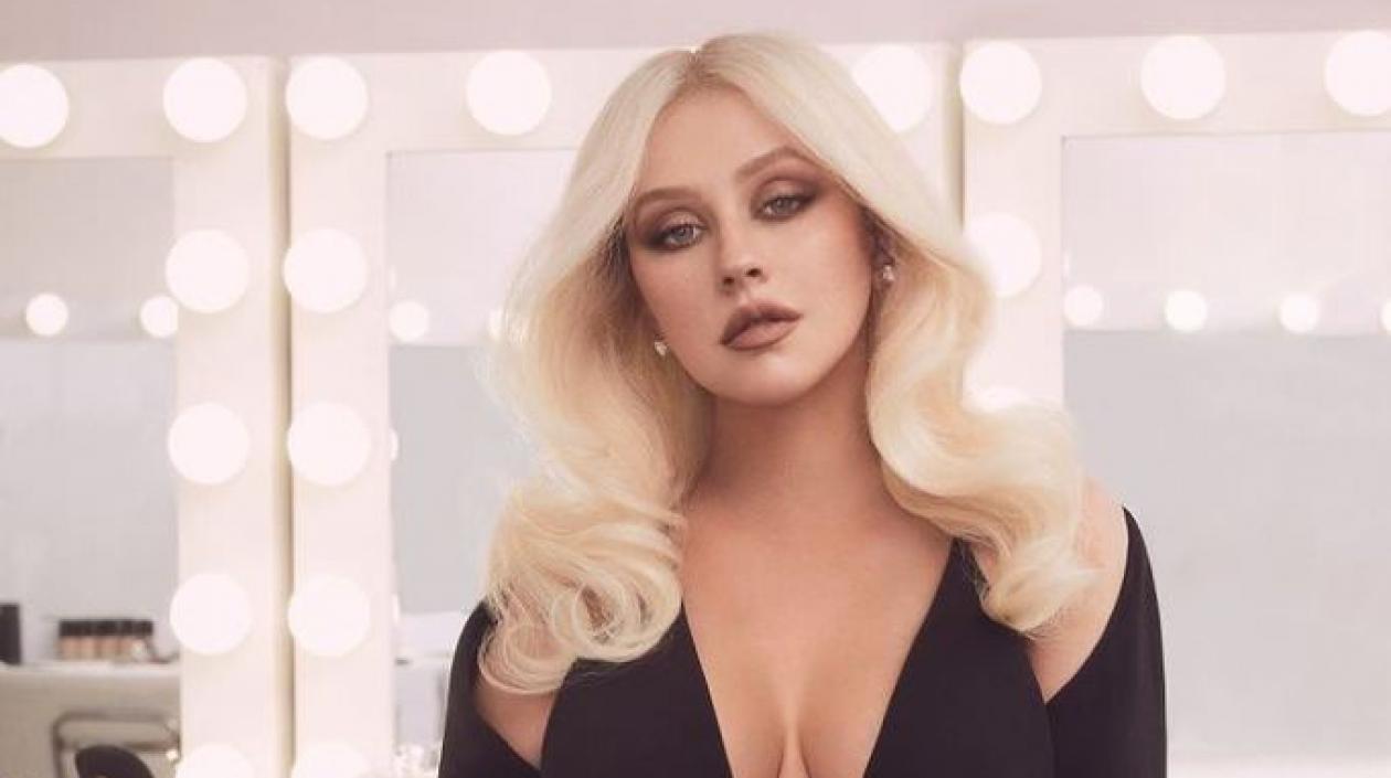 La cantante Christina Aguilera.