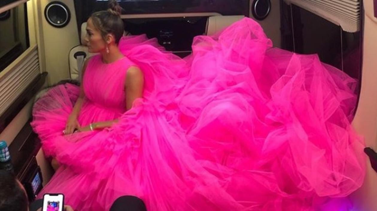 La cantante y actriz Jennifer López.