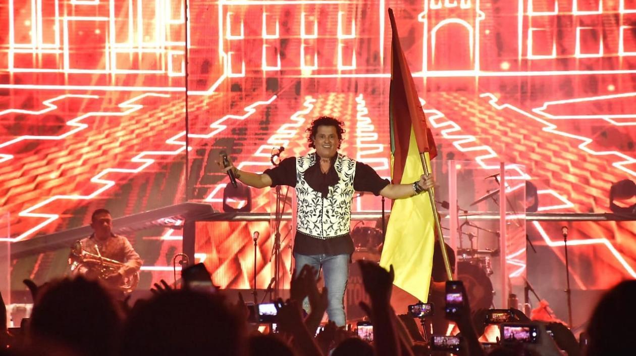 El cantante Carlos Vives.