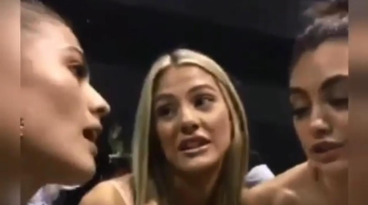 Miss Colombia Valeria Morales, Miss Usa Sarah Rose Summers y Miss Australia, Francesca Hung.