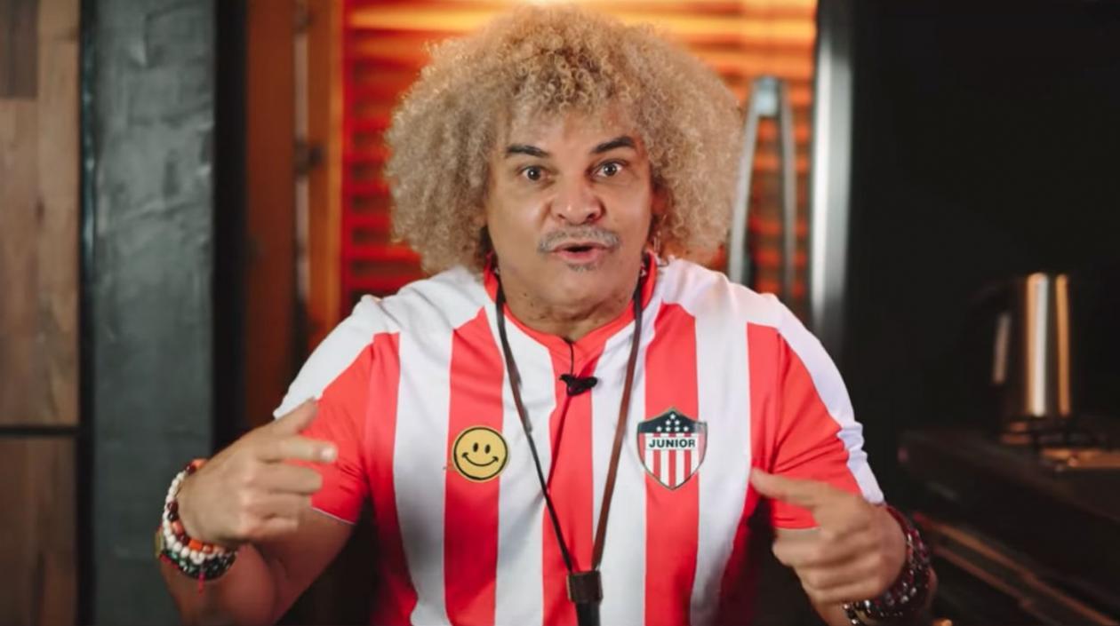 Carlos 'El Pibe' Valderrama, exjugador de Junior. 