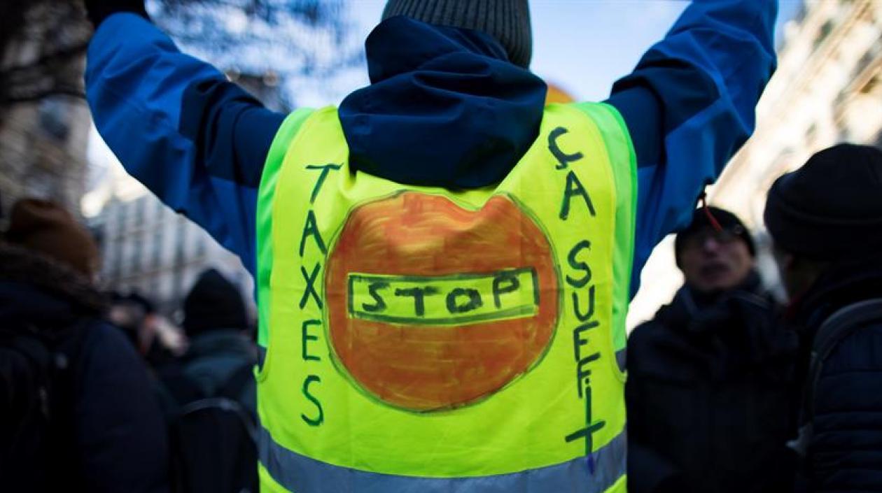 Los "chalecos amarillos" mantuvieron esta nueva jornada pese a las medidas anunciadas el pasado lunes por el presidente, Emmanuel Macron.