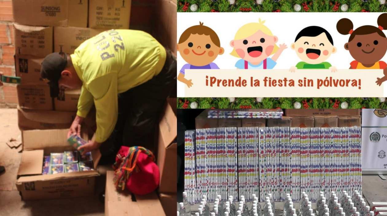 Sigue la vigilancia permanente en Colombia por el uso de la pólvora.