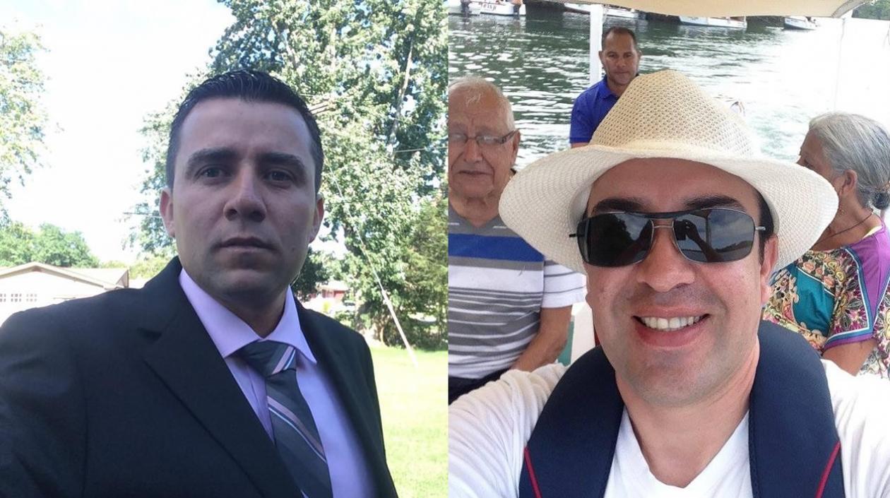 El concejal José Bohórquez Meneses y su hermano José Hernando.