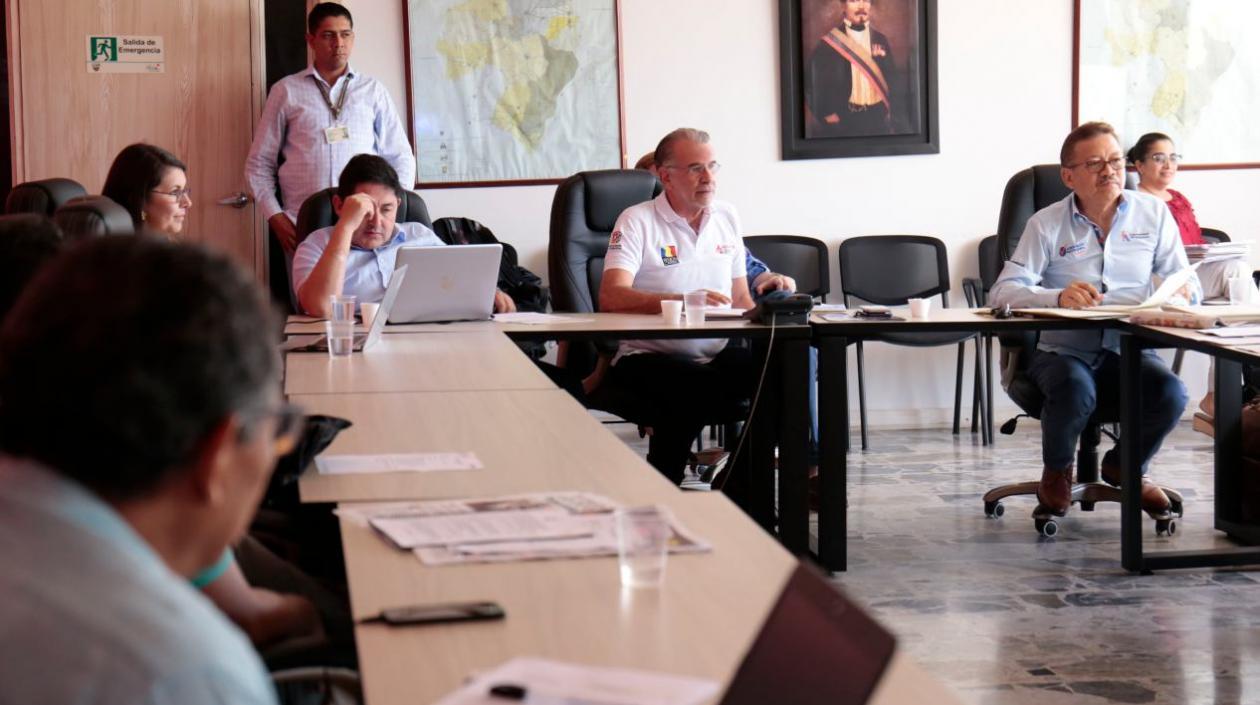 El Gobernador Eduardo Verano y el Rector de UniAtlántico, Carlos Prasca.