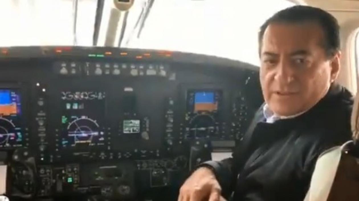 El cantante Jorge Oñate.