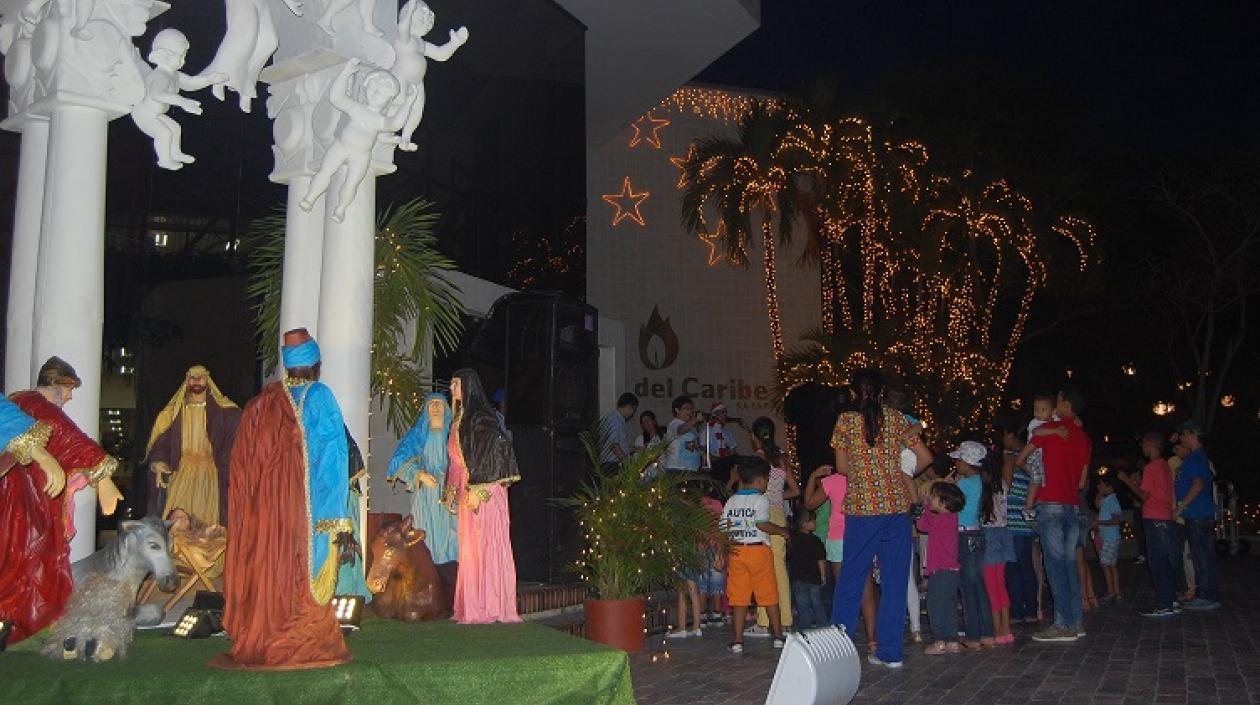 Novena Navideña en Gases del Caribe.