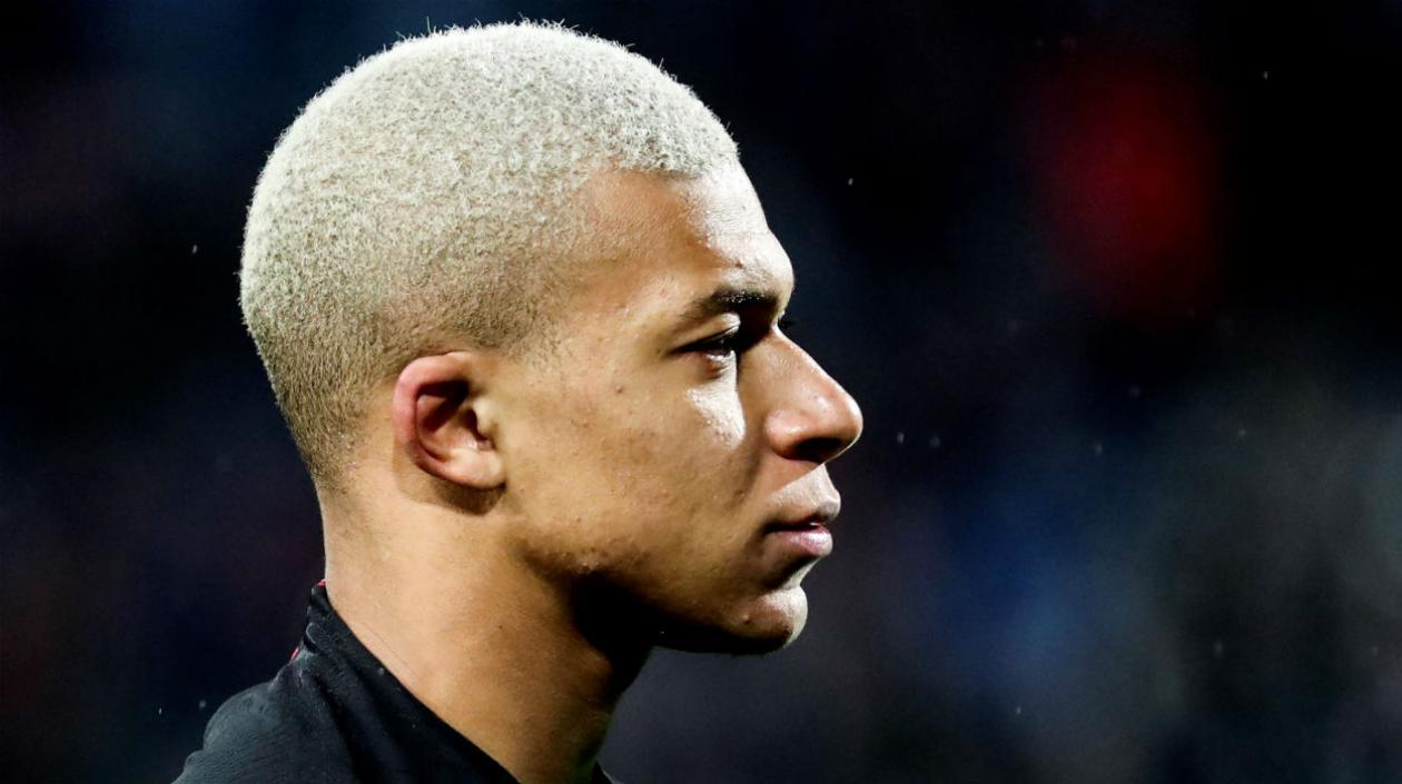 Kylian Mbappé, jugador francés. 