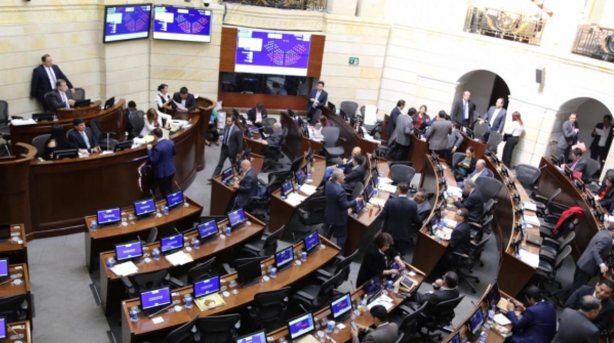 Plenaria del Senado.