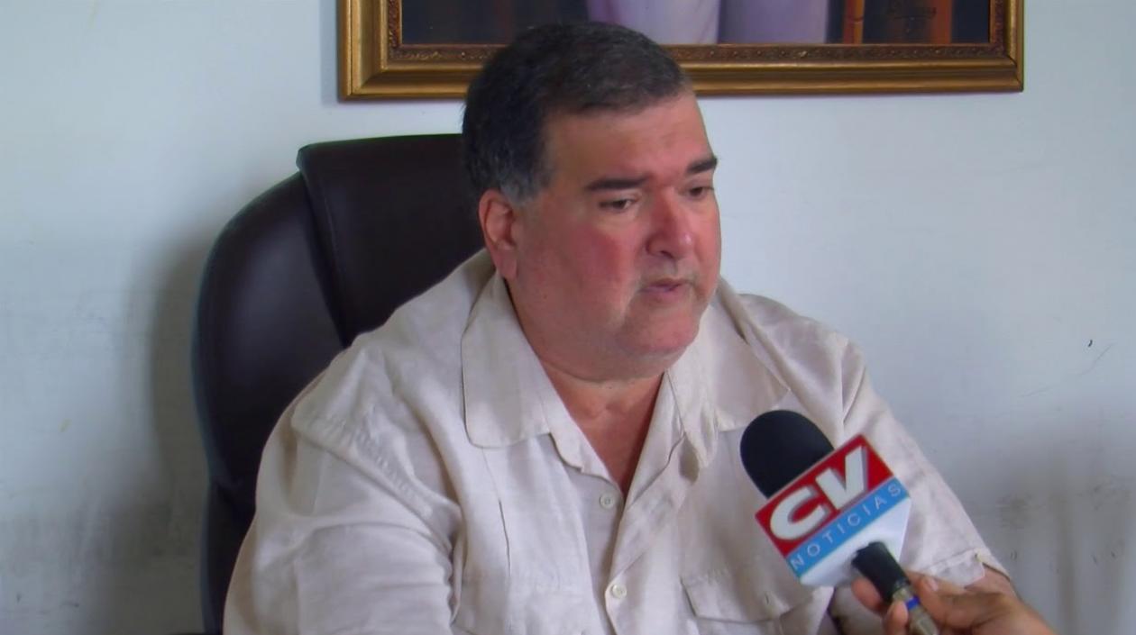 José Elías Chams, alcalde de Sabanalarga.