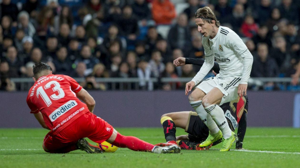 Luka Modric, jugador del Real Madrid. 