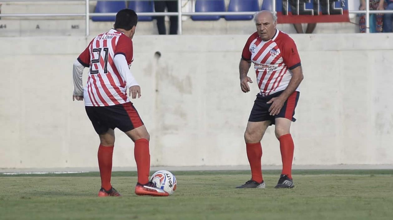 Juan Miguel Tutino, en plena acción.