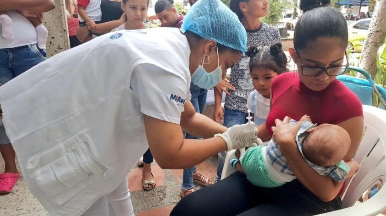 Campañas de vacunación realizadas en 2018.