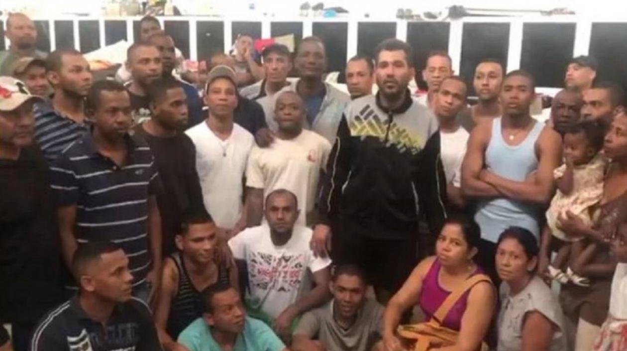 Colombianos presos en Venezuela.