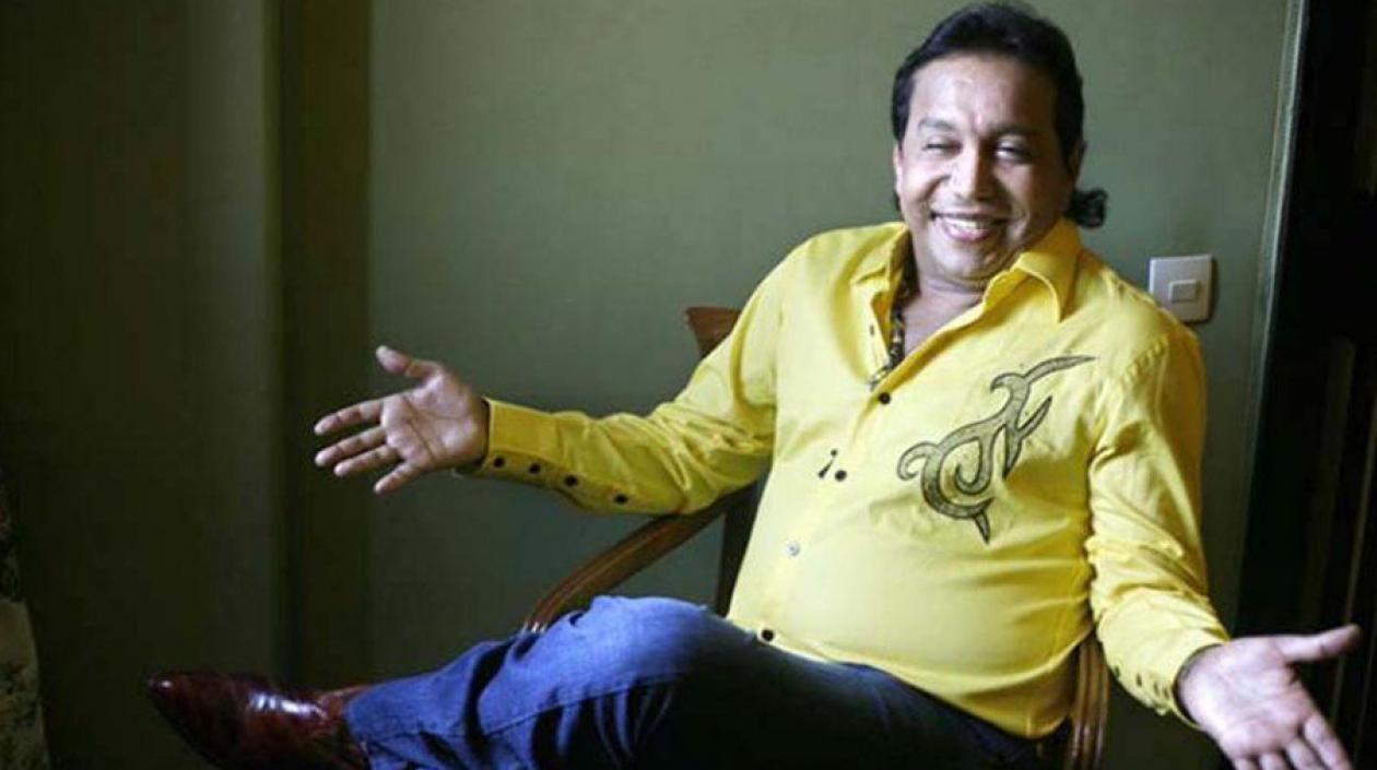 El cantante vallenato Diomedes Díaz.