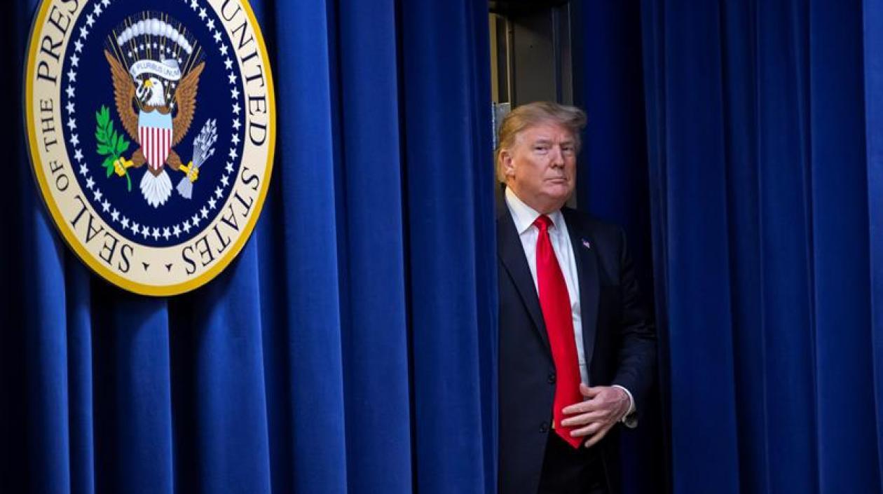 Donald Trump, presidente de los Estados Unidos.