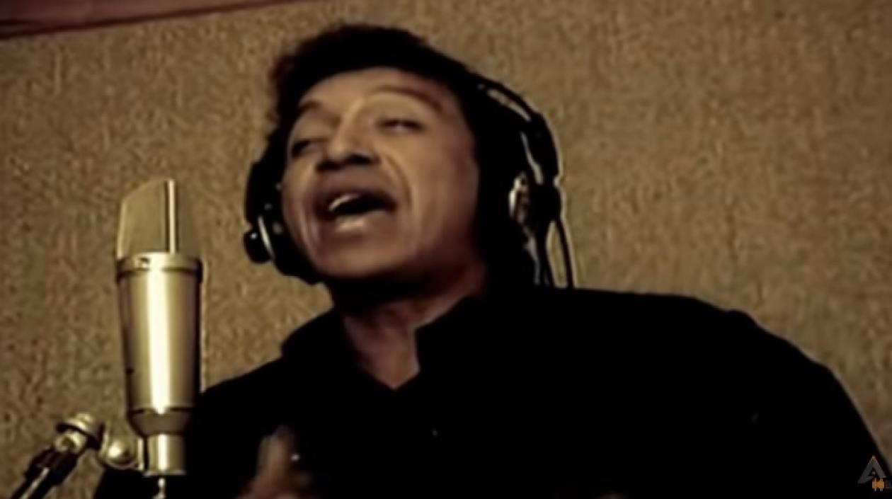 El cantante Diomedes Díaz.