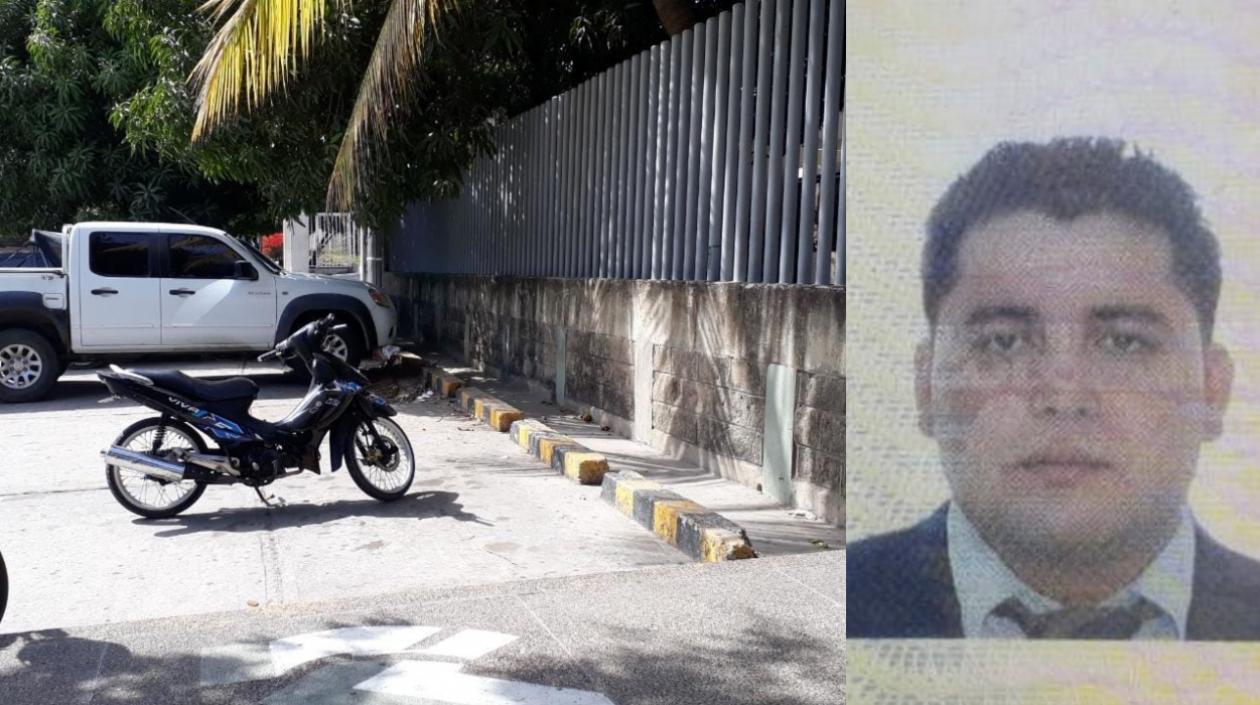 Medicina Legal en Barranquilla y foto en vida de Jorge Rivera Rodríguez.